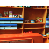 Grote vintage speelgoedwinkel van Geobra